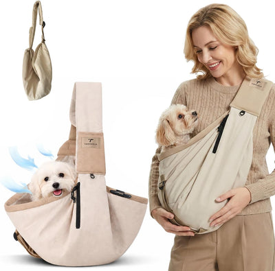 Small Dog Sling Backpack Carrier