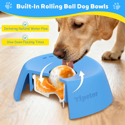 Slow Feeder Lick Bowl for Mess-Free Enrichment