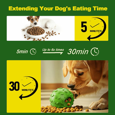 Interactive Treat Dispensing Puzzle Ball for Dogs