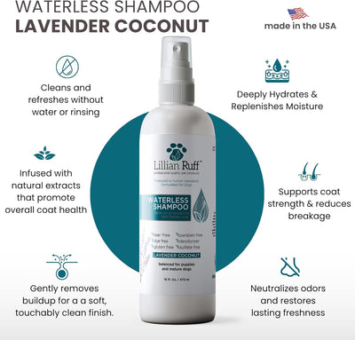 Waterless Dog Shampoo Spray For Freshness