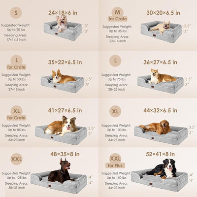 Orthopedic Dog Bed I XL Memory Foam