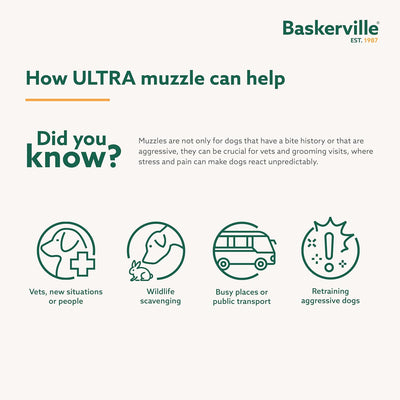Ultra Basket Dog Muzzle for Comfortable Training