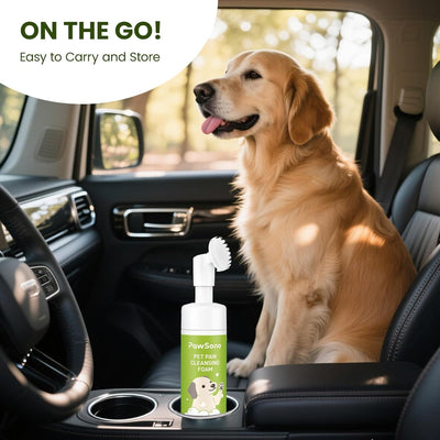 No-Rinse Pet Paw Foam Cleaner