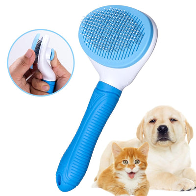 Self Cleaning Pet Grooming Brush For Shedding