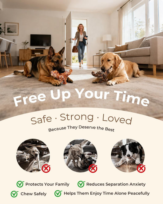 2-Pack Nylon Dino Chew Bones