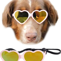Medium Dog Heart Sunglasses Costume Photo Props