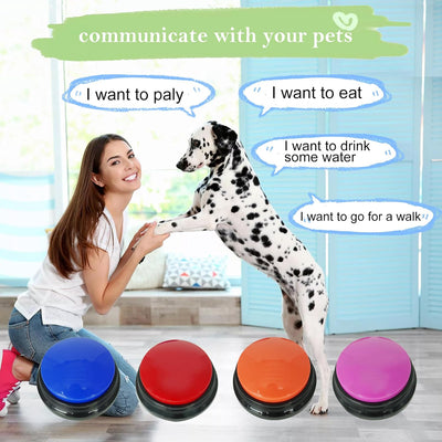 Recordable Dog Communication Buttons for Smarter Training