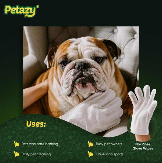 Petazy Hypoallergenic Pet Glove Wipes