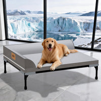Cooling Dog Bed I Elevated Orthopedic Pet Bed