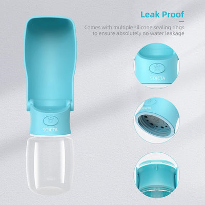 Foldable Dog Water Bottle for Travel