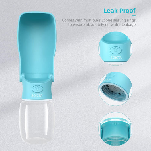 Foldable Dog Water Bottle for Travel
