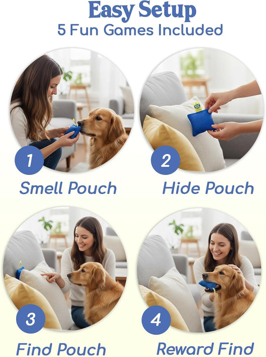 Nose Work Scent Training Kit For Focused Dogs