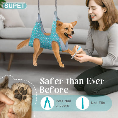Breathable Pet Grooming Hammock Nail Trimming Sling