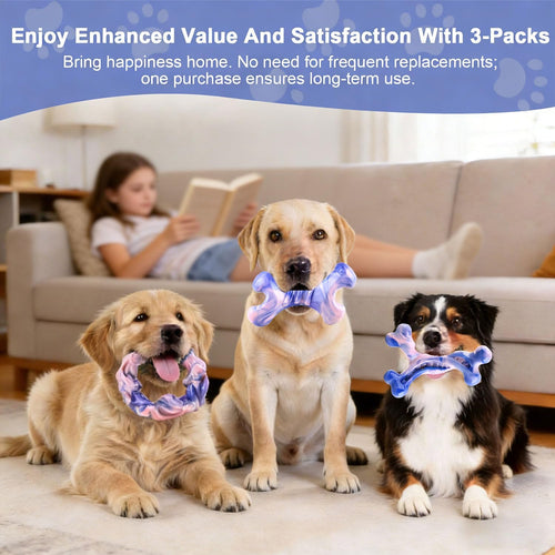 3-Pack Nylon Chew Bones