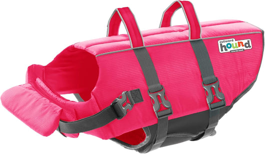 Reflective Dog Life Jacket with Rescue Handle