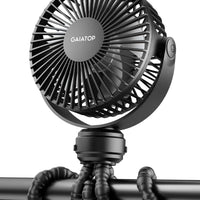 Portable Stroller Fan With Flexible Tripod Cooling