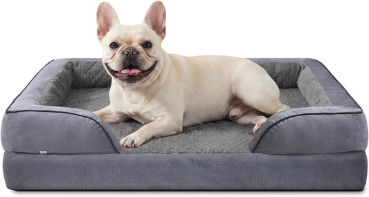 Orthopedic C-Shaped Dog Bed