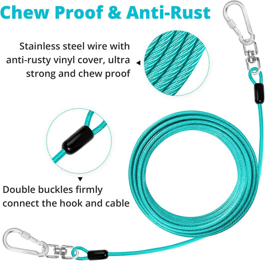 Leash Heavy-Duty Outdoor Freedom For Active Dogs