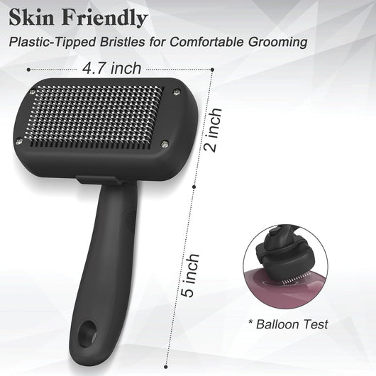 Self-Cleaning Shedding Brush for Dogs