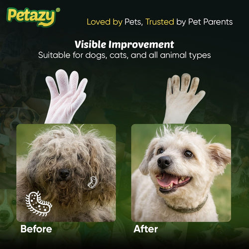 Petazy Hypoallergenic Pet Glove Wipes
