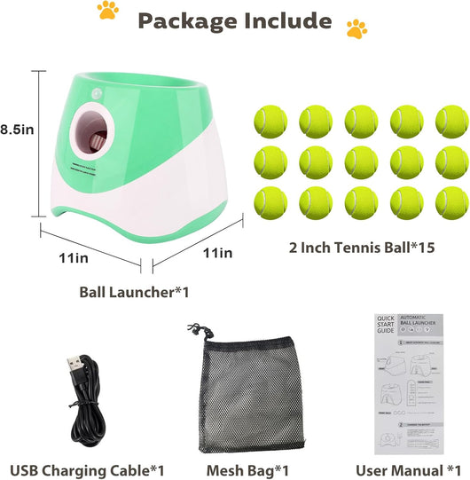 Automatic Ball Launcher | Mini Dog Fetch Machine