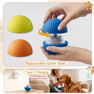 Smart Interactive Dog Ball I Rechargeable LED