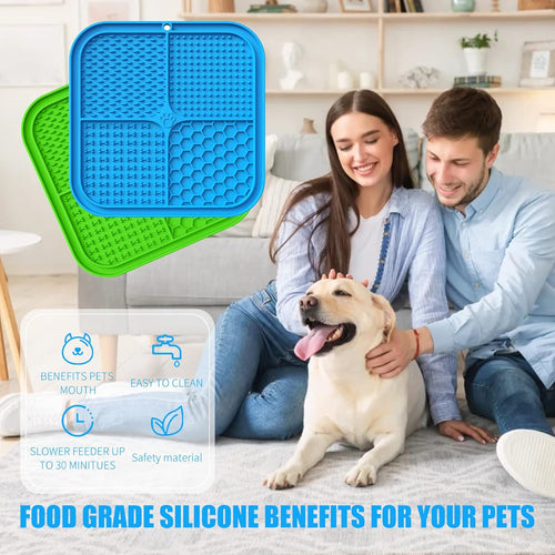 Dog Lick Mat with Suction Cups