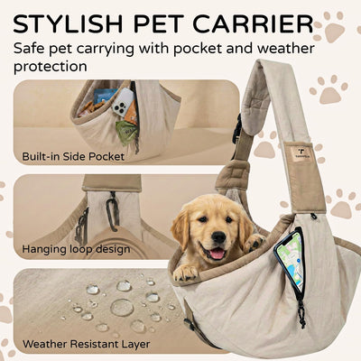 Small Dog Sling Backpack Carrier