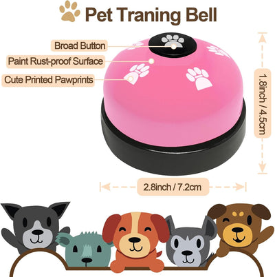 Adjustable Two-Pack Puppy Potty Training Doorbell Set