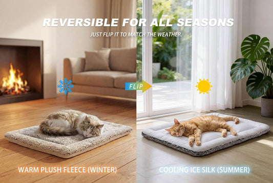 Reversible Cooling Dog Mat For Small Pets