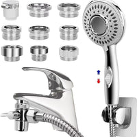 Pet Shower Sprayer with Universal Faucet Adapter