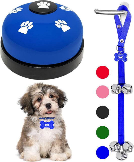 Adjustable Two-Pack Puppy Potty Training Doorbell Set