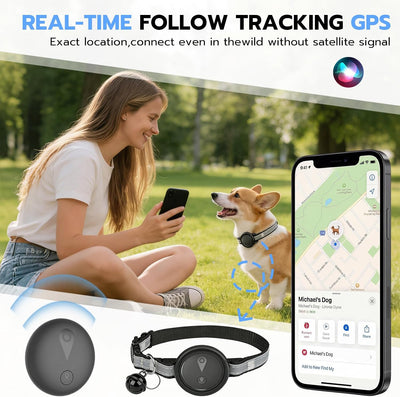 Smart Pet Tracker Collar Without Monthly Subscriptions