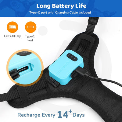 Small Dog Bark Control Vest I Rechargeable No Bark Device