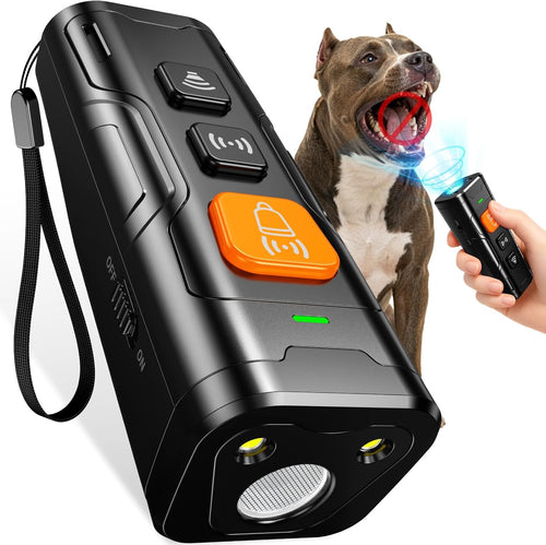 Ultrasonic Dog Bark Deterrent Device I 50FT Indoor & Outdoor