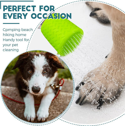 Portable Dog Shower Bottle Attachment Outdoor Sprayer Nozzle