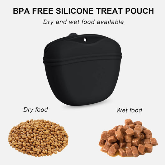 Treat Bag Clicker Training Rewards For Dogs
