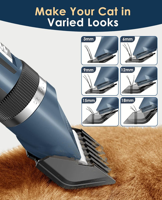 Quiet Pet Grooming Clipper Kit