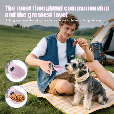 Stainless Steel Dog Water Bottle – 10 oz