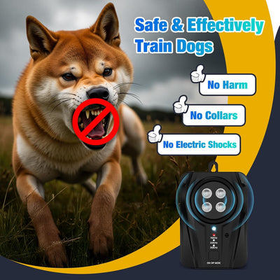 Ultrasonic Dog Bark Deterrent 50FT