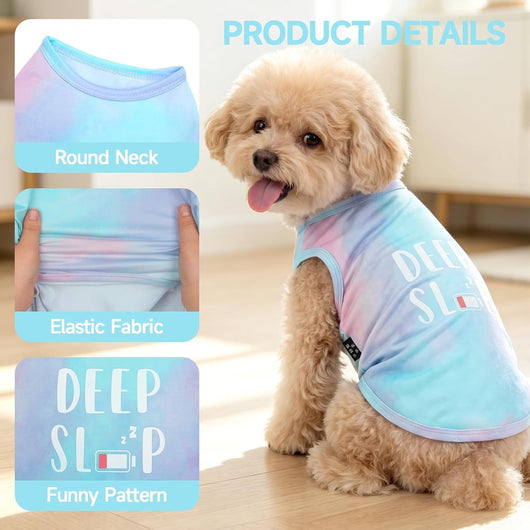 Matching Dog Owner Tie Dye Pet Shirt