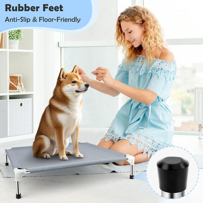 Elevated Cooling Dog Mat For Medium Dogs