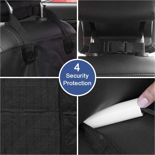 Front Seat Dog Car Seat Cover With Quilted Protection