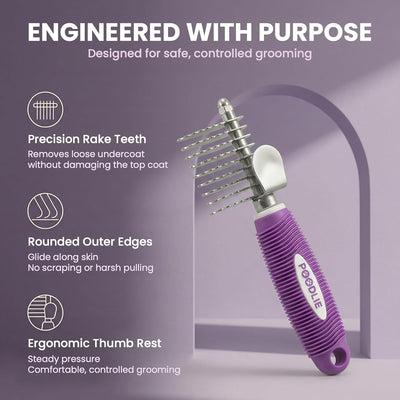 Dematting Rake Comb for Dogs