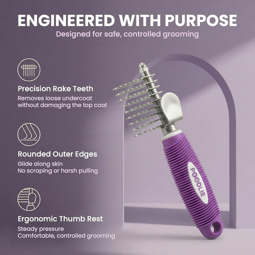 Dematting Rake Comb for Dogs