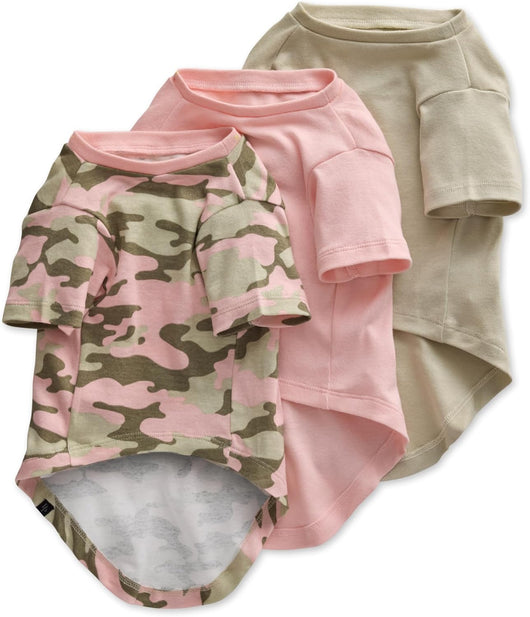 Organic Cotton Dog T-Shirt 3 Pack