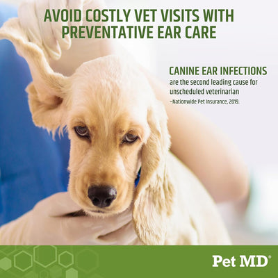 Dog Ear Cleaning Wipes I Aloe Vera