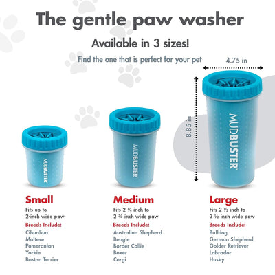 Large Dog Paw Cleaner Mud Washer Cup