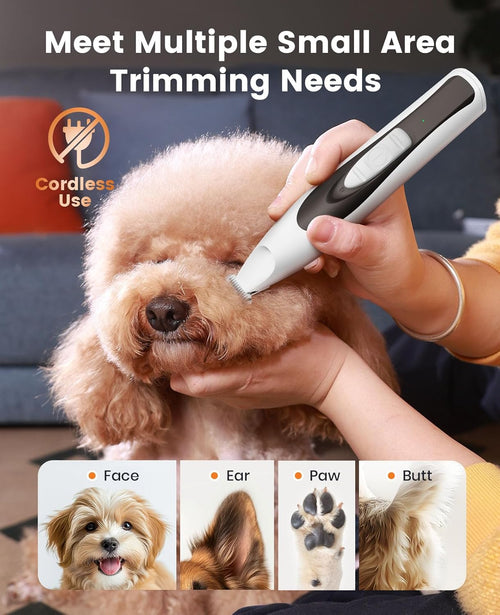 LED Dog Paw Trimmer for Dogs & Cats
