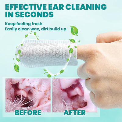 MEDUWEDU Dog & Cat Ear Cleaner Wipes